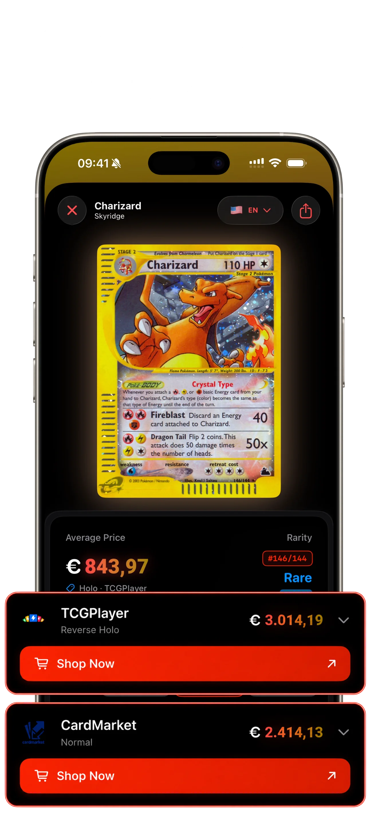 Scan any card. See real prices.