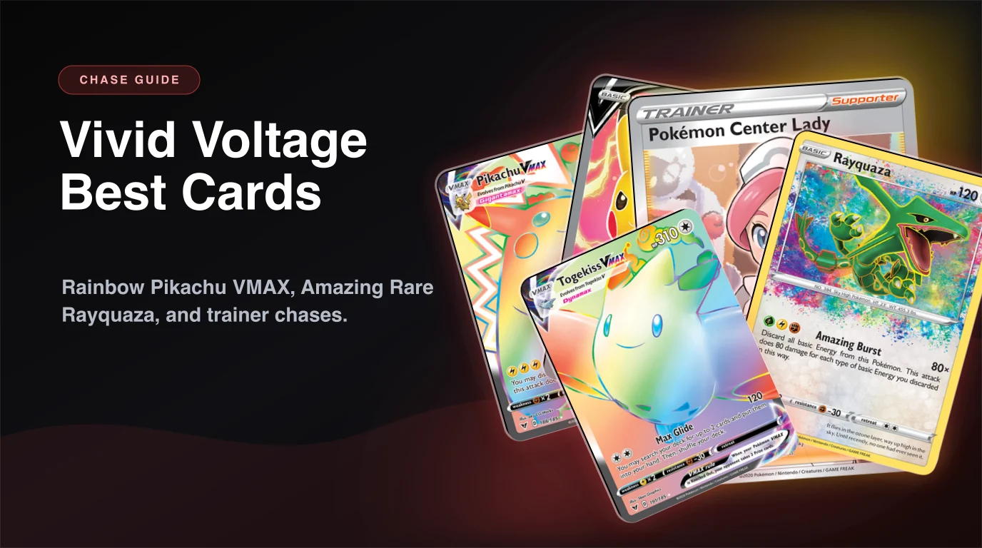 Vivid Voltage: melhores cartas e guia de chase (2026)