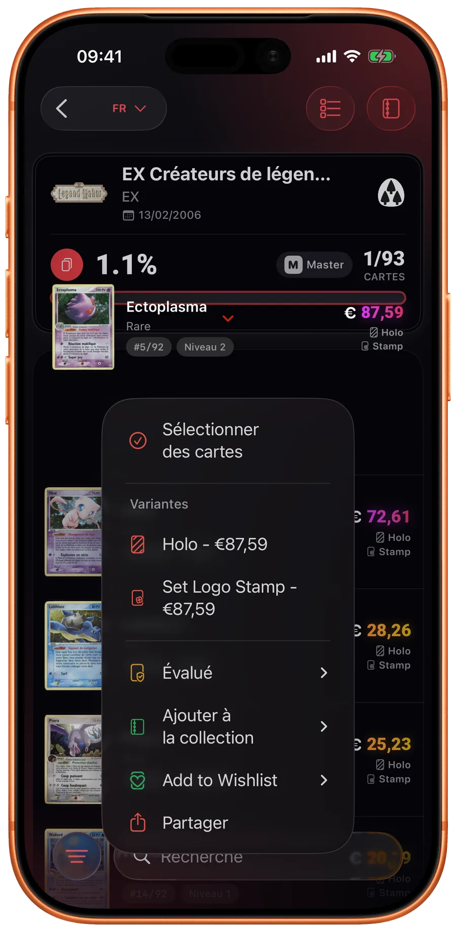 Card actions in Eyevo